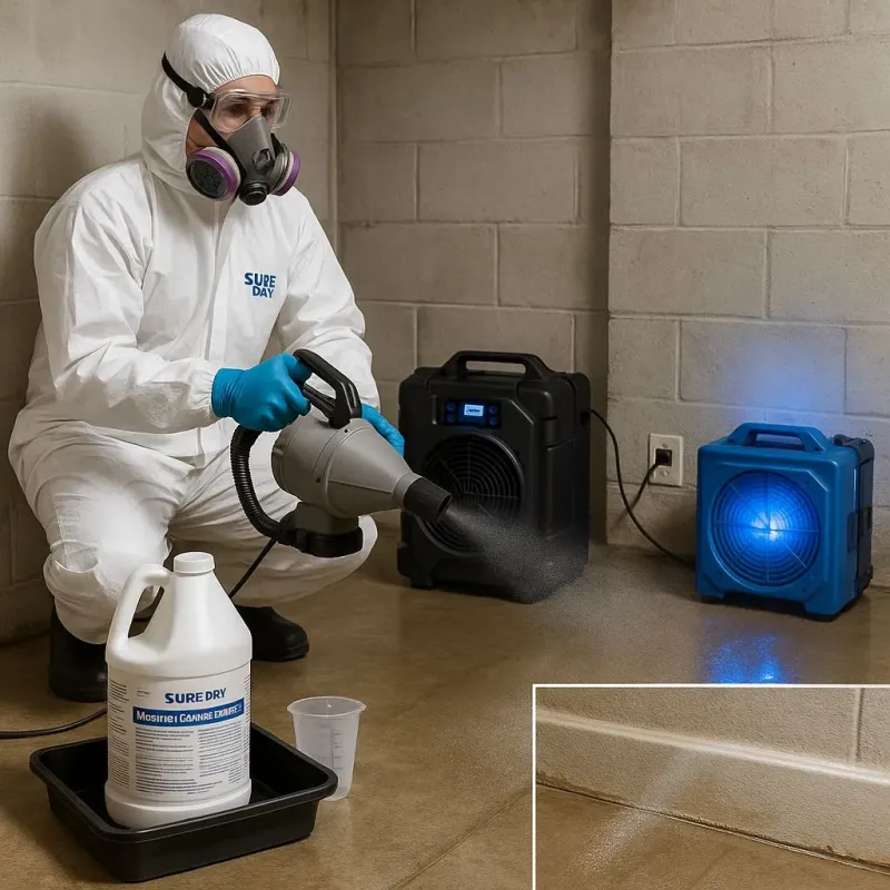 Sanitization and Odor Removal process in Berry Creek, CA