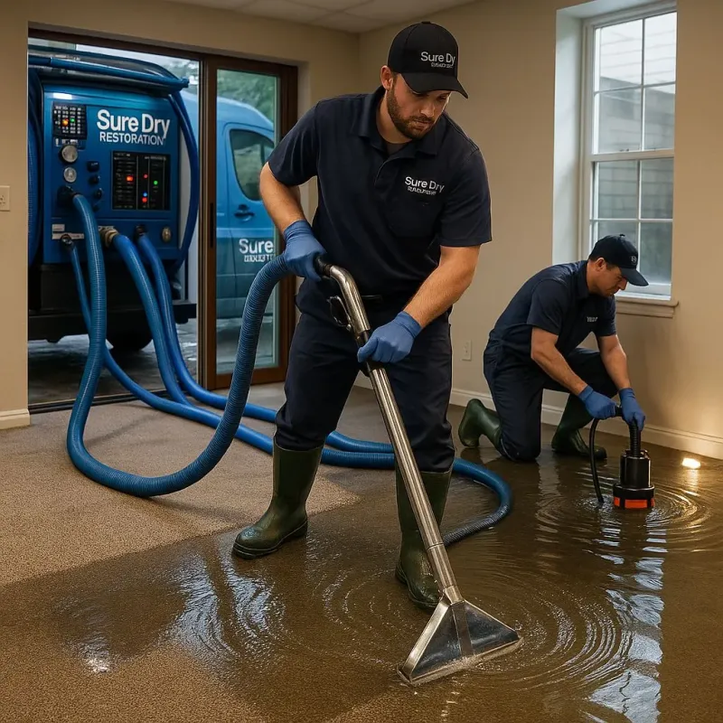 Water Extraction and Removal process in Berry Creek, CA